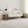 Hanah Home Echo - Conjunto de mesas auxiliares Roble zafiro
